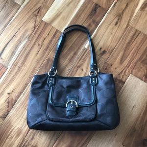 Coach Hand Bag Black